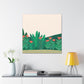 Butterfly Blooms Landscape - Canvas