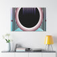Opulent Streamline: A Fusion of Art Deco and Futuristic Design. - Canvas