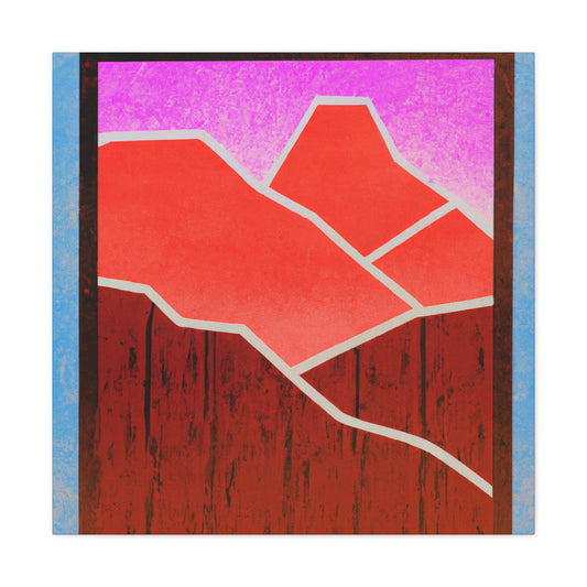 Vibrant Bloom - Midcentury - Canvas