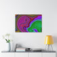 Aqua Mist - Abstract - Canvas