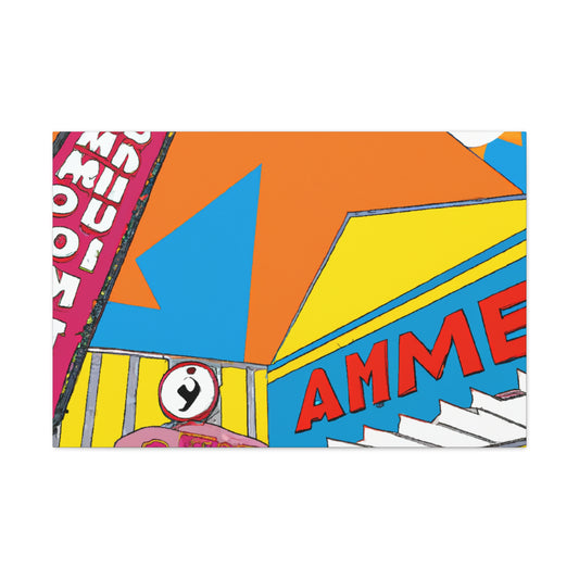 'Happy Days Arcade' - Canvas - Pop Art