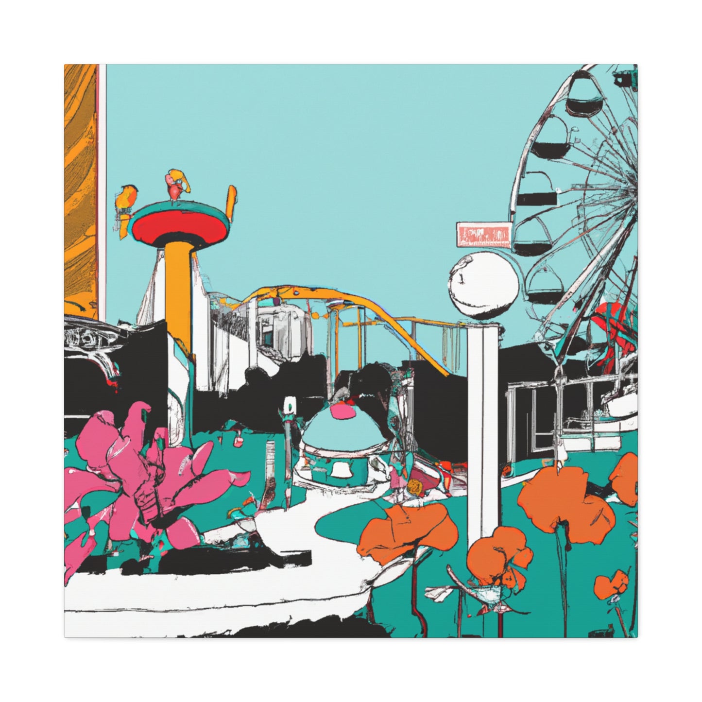 Florafied -Amusement - Canvas