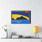 Natures Mirror - Midcentury Canvas