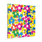 Floral Facets - Floral Canvas