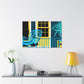 "Cozy Calmness- Midcentury" - Canvas