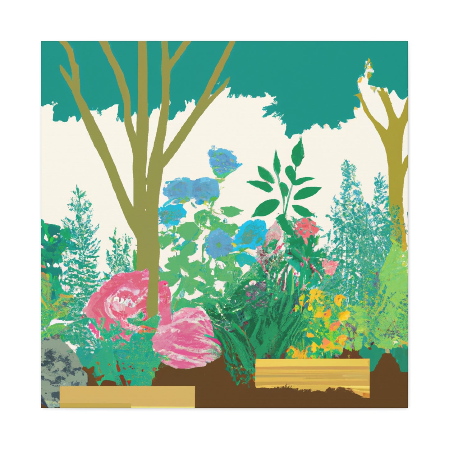 Flowerfield-Landscape - Canvas