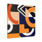 Teardrop Skywalk - Midcentury - Canvas