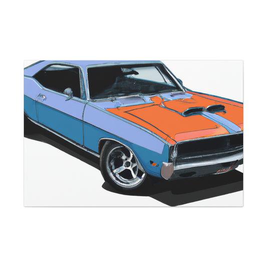 Hot Wheels - Automobile - Canvas