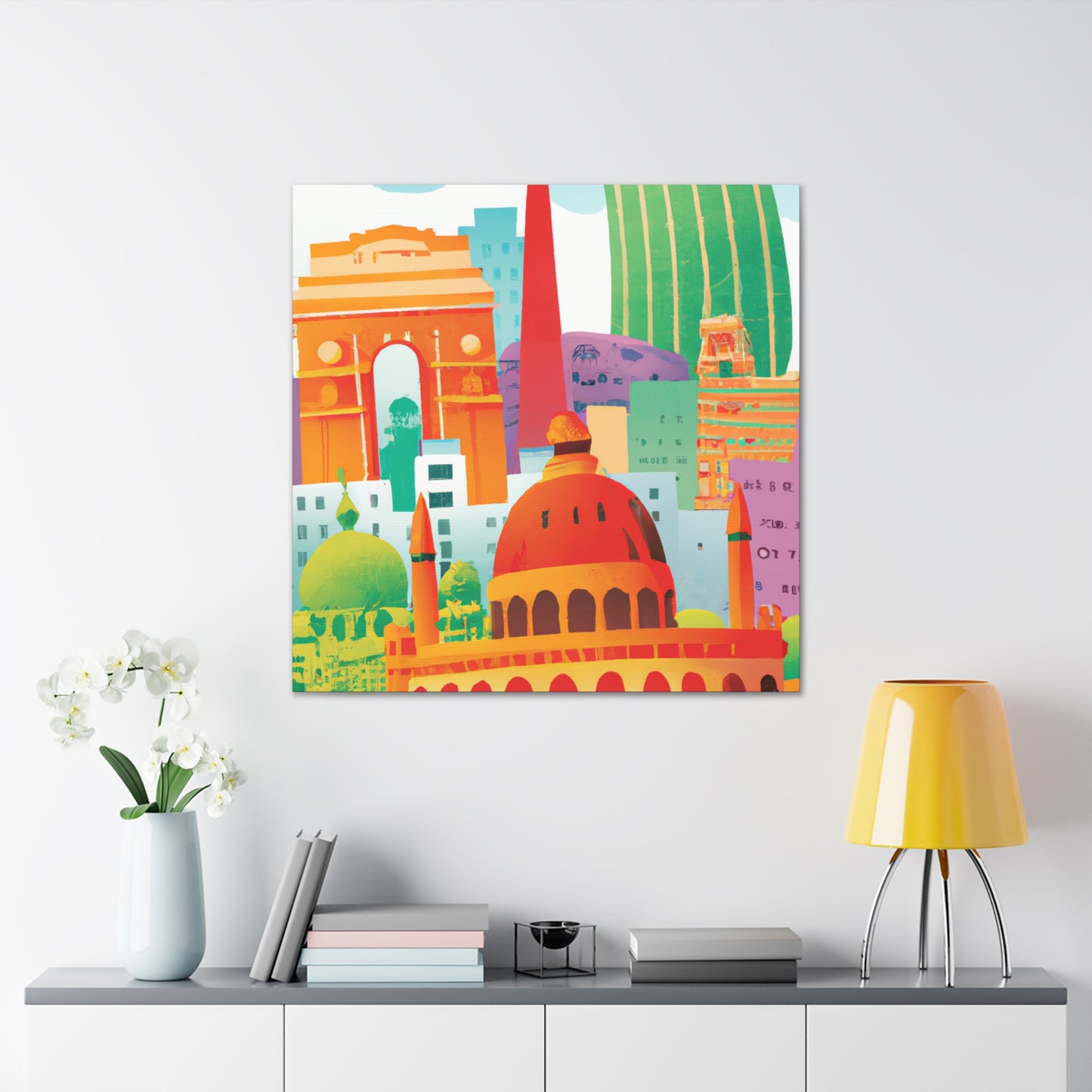 Taj Mahal - Destination India - Canvas