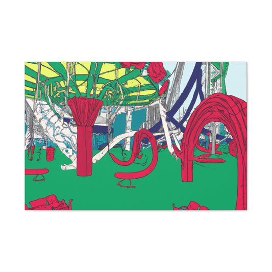 Laughterland - Amusement - Canvas