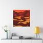 Retro Aesthetic - Vintage Contemporary - Desert - Canvas