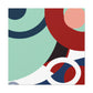 "Scintillating Sunrise - Midcentury" - Canvas