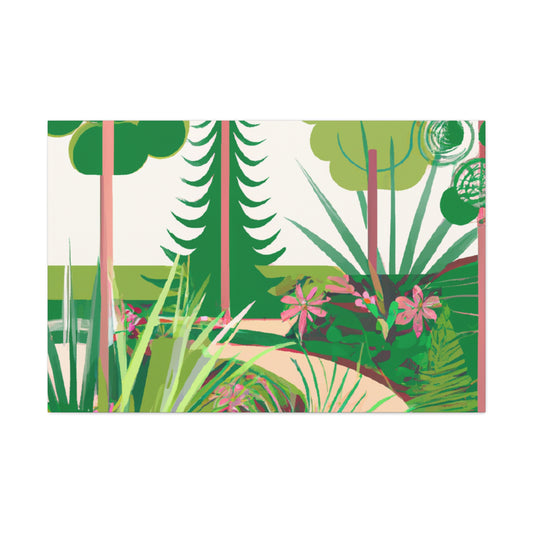 Floralopia Landscape - Canvas