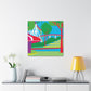 Petunia Paradise-Landscape - Canvas