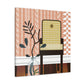 Splendid Pronged Cat - Midcentury Canvas