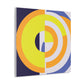 Collision of Color - Midcentury - Canvas