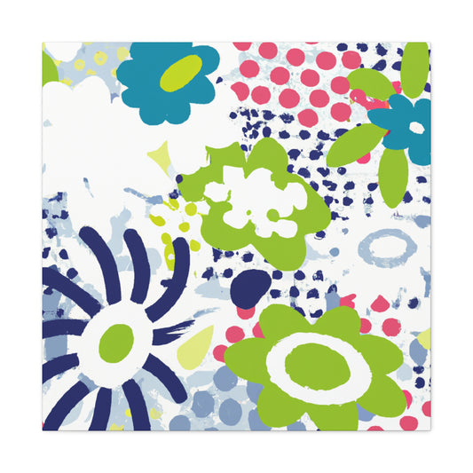 Flower Power Palooza: Floral Canvas