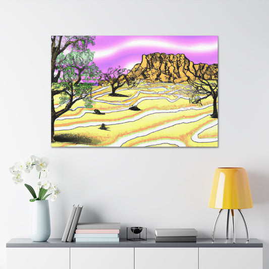 Desertgem Landscape - Canvas
