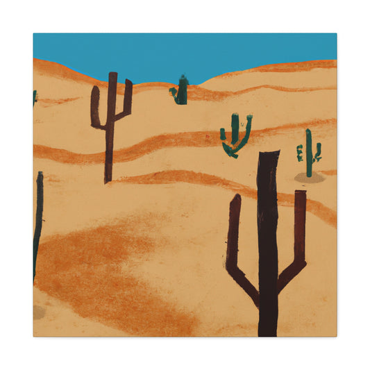 Southwestern Chic - Vintage Contemporary - Desert -Canvas