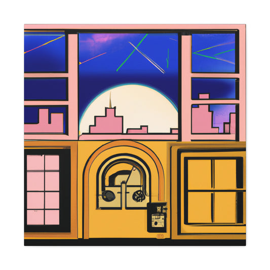 Quantum Leap - Midcentury - Canvas