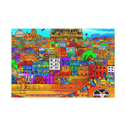 Khajuraho- Destination India - Canvas