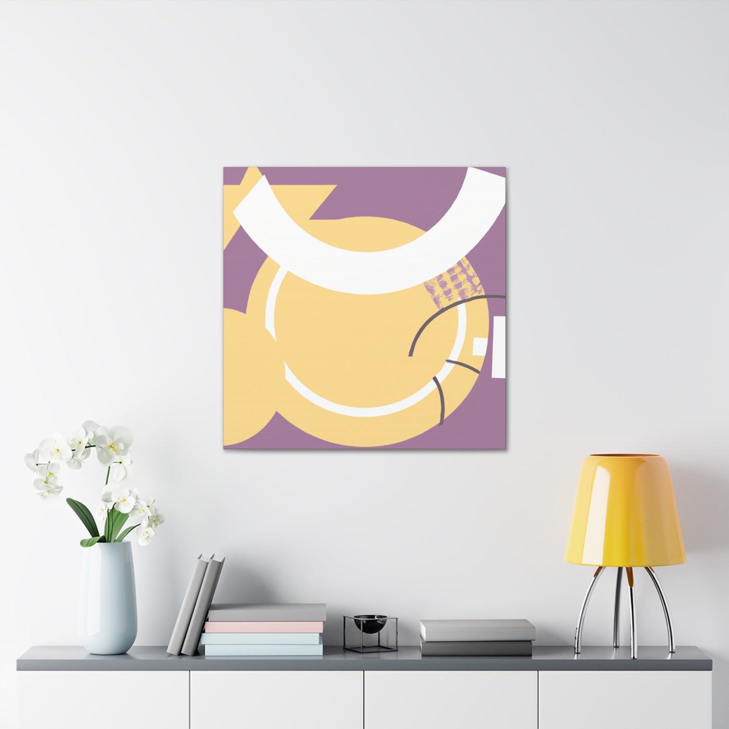 Lonely Tulips - Midcentury - Canvas