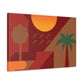 Utopia Bubble- Midcentury - Canvas