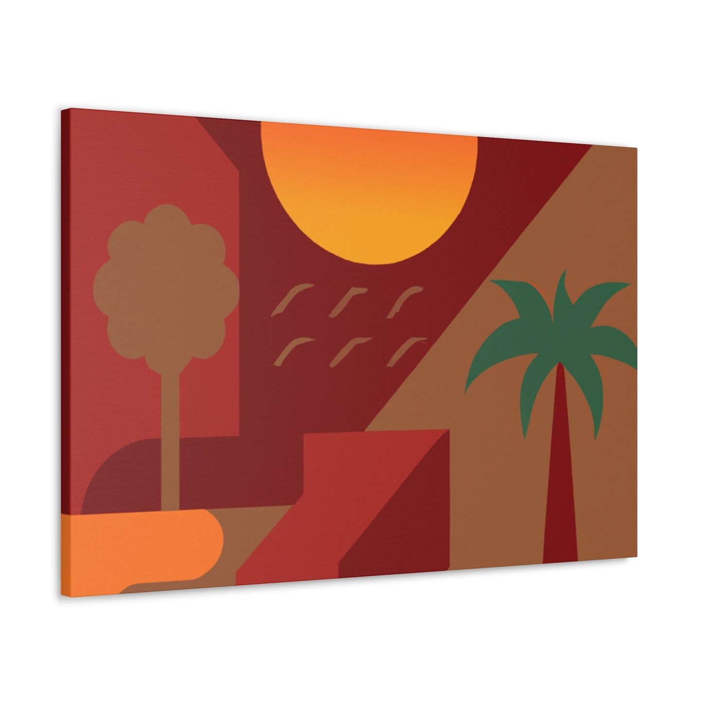 Utopia Bubble- Midcentury - Canvas