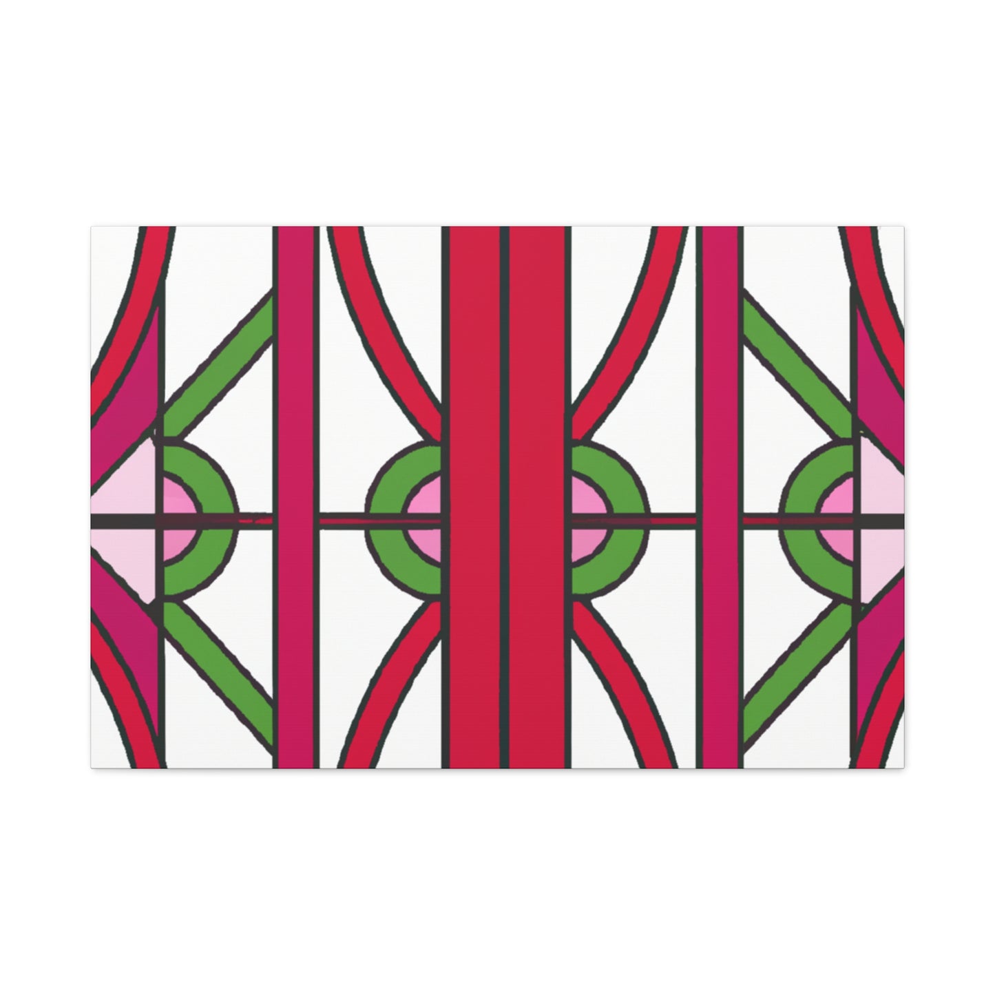 Cheerful - Glass Canvas