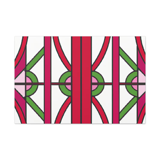 Cheerful - Glass Canvas