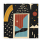 Honey Entry - Midcentury Canvas