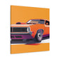 Hot Rod Boomerang - Automobile - Canvas