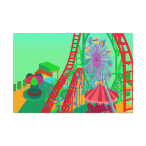 Wild Rockin' Rides - Amusement - Canvas