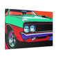 Blaze of Glory - Automobile - Canvas