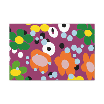 "Floral Fantasia" - Floral Canvas