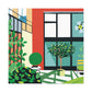 "Eco-Colorful- Midcentury" - Canvas