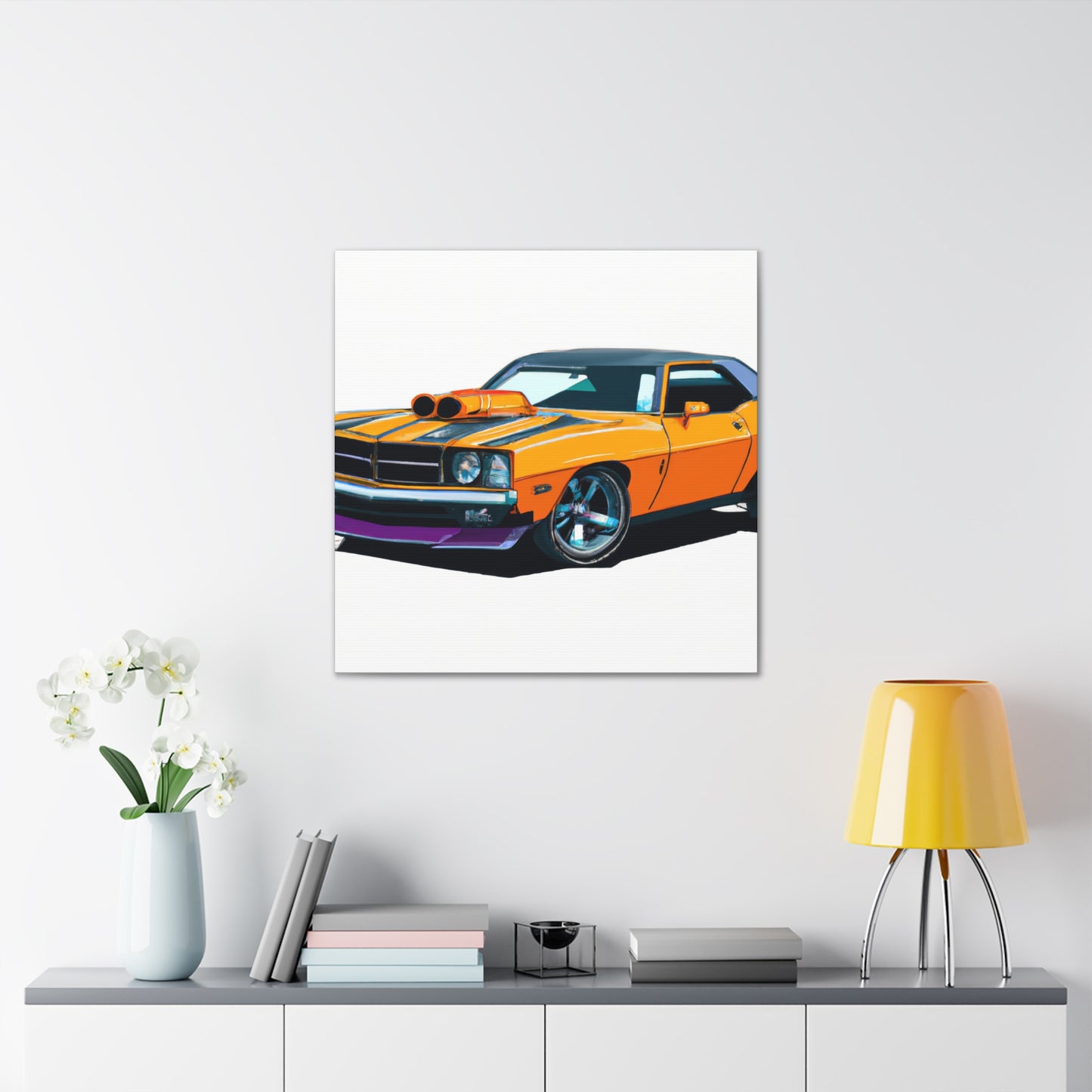 Drag Race Superstar - Automobile - Canvas