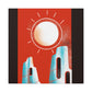 "Elongated Splendor - Midcentury" - Canvas