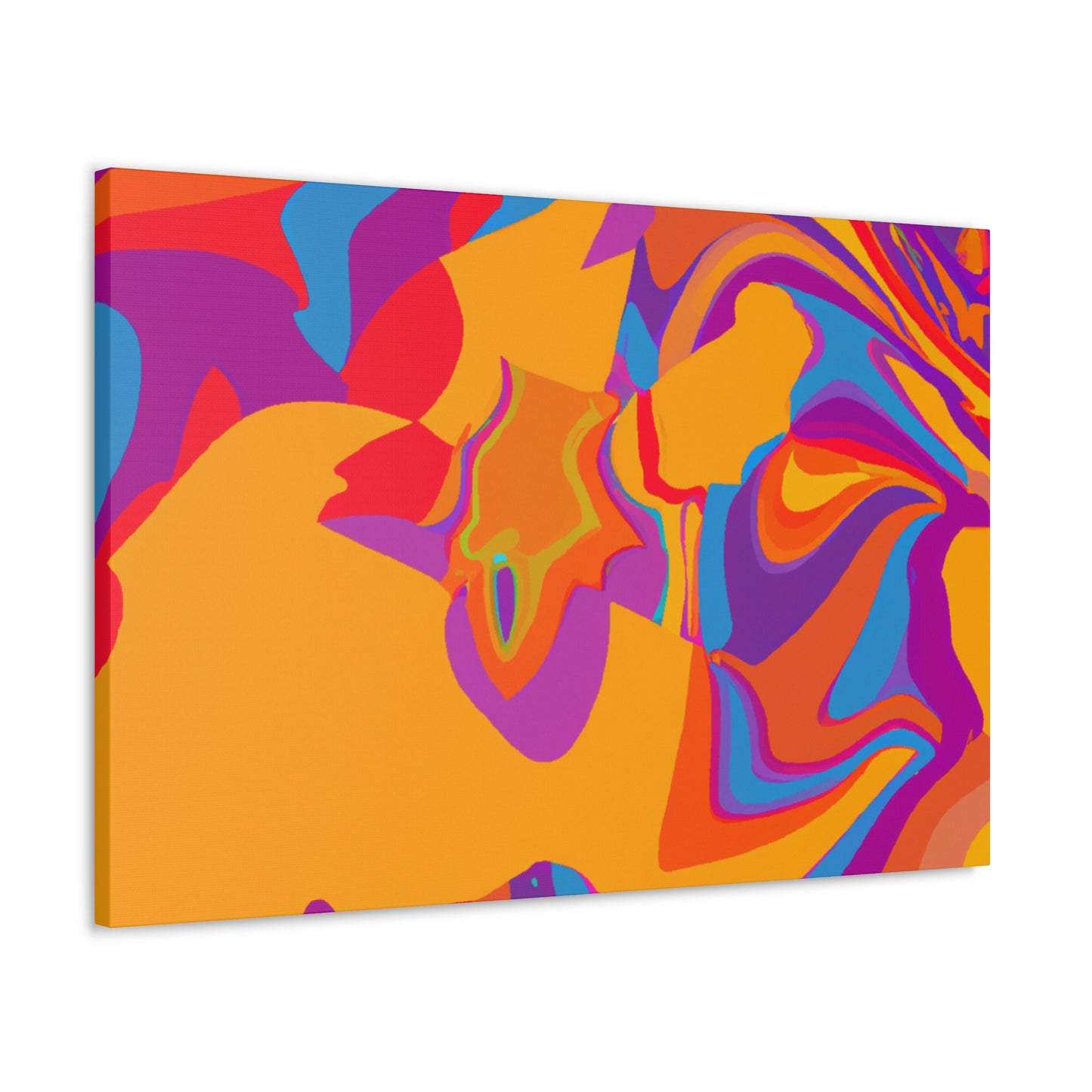 Viscous Aquabrume - Abstract - Canvas