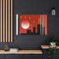 City Of Dreams - Midcentury Canvas
