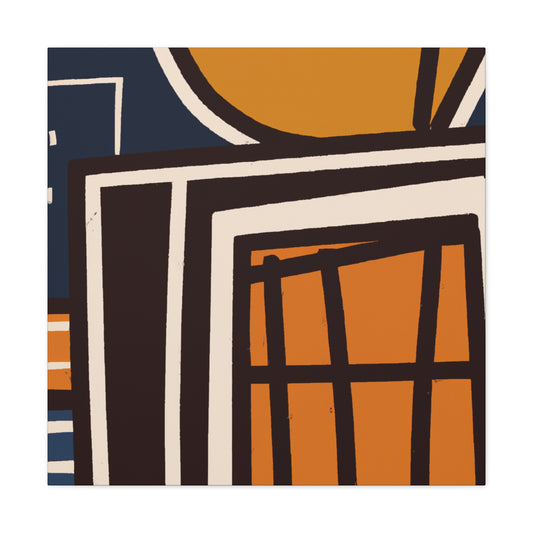 Edgy - Midcentury Canvas