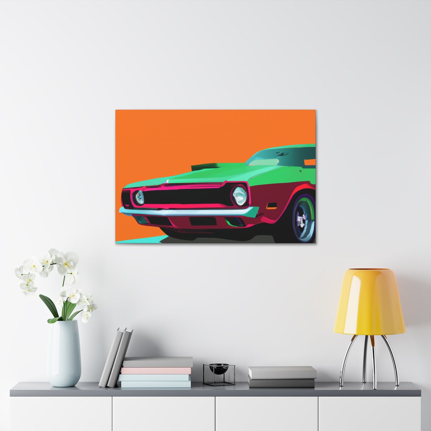 Flyin' Jalopy - Automobile - Canvas