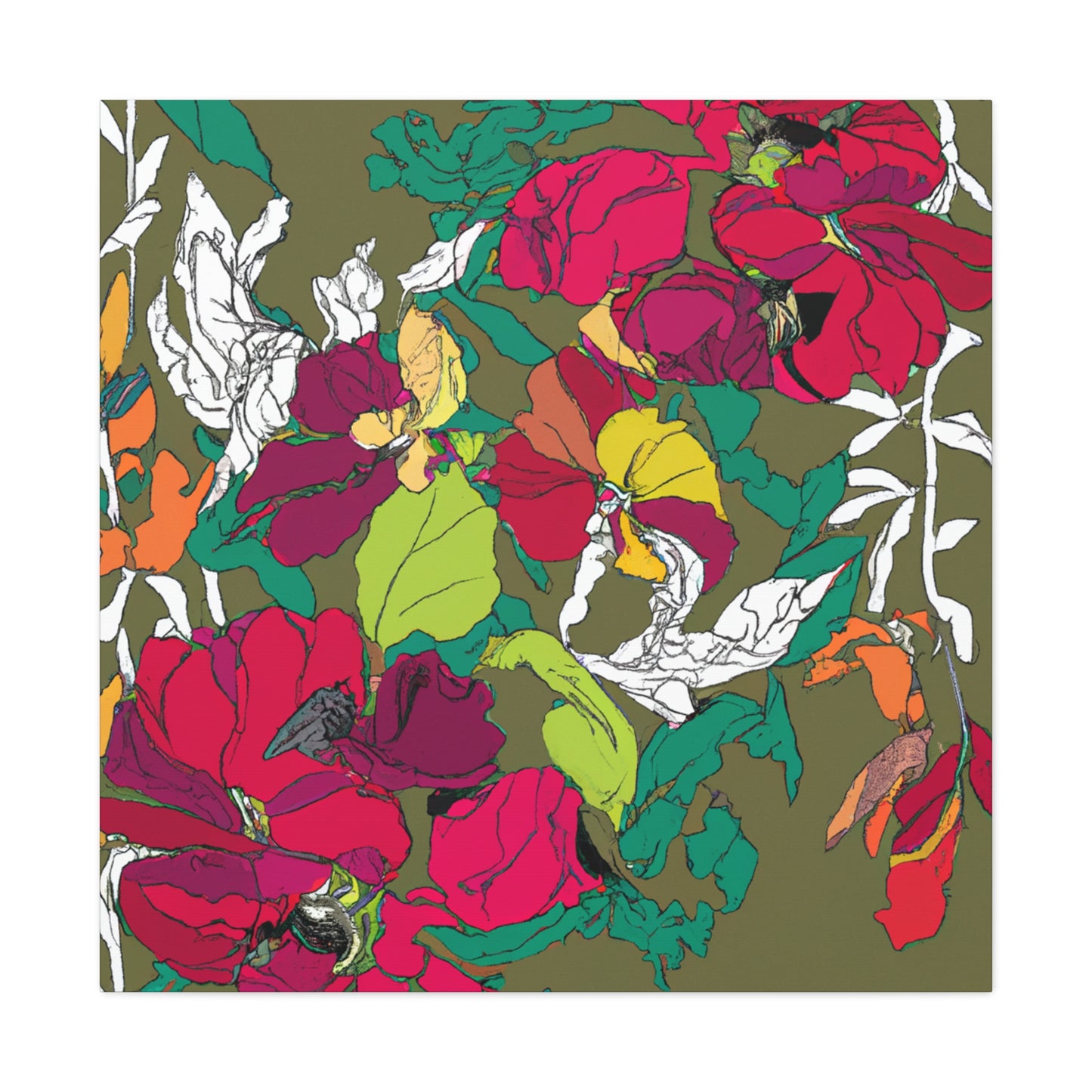 Vespera - Floral - Canvas