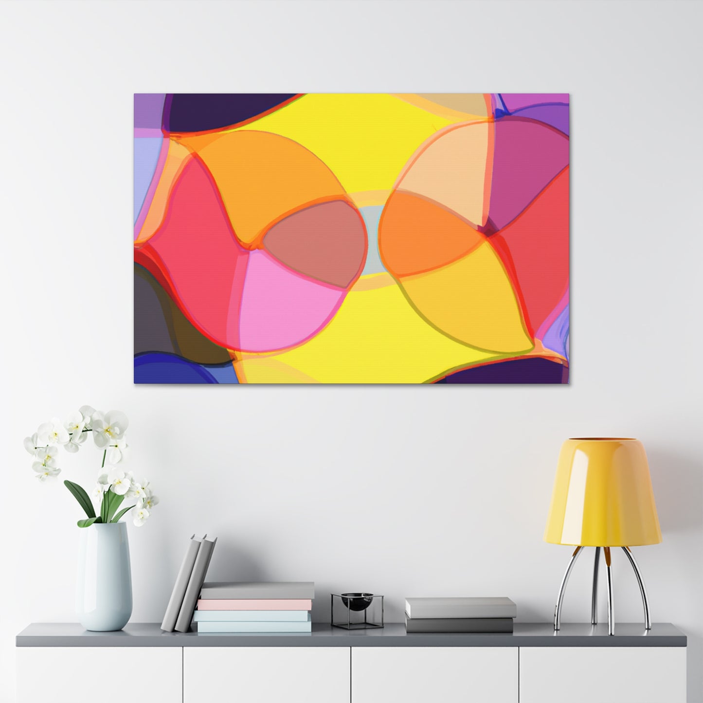 Rainflower - Abstract - Canvas