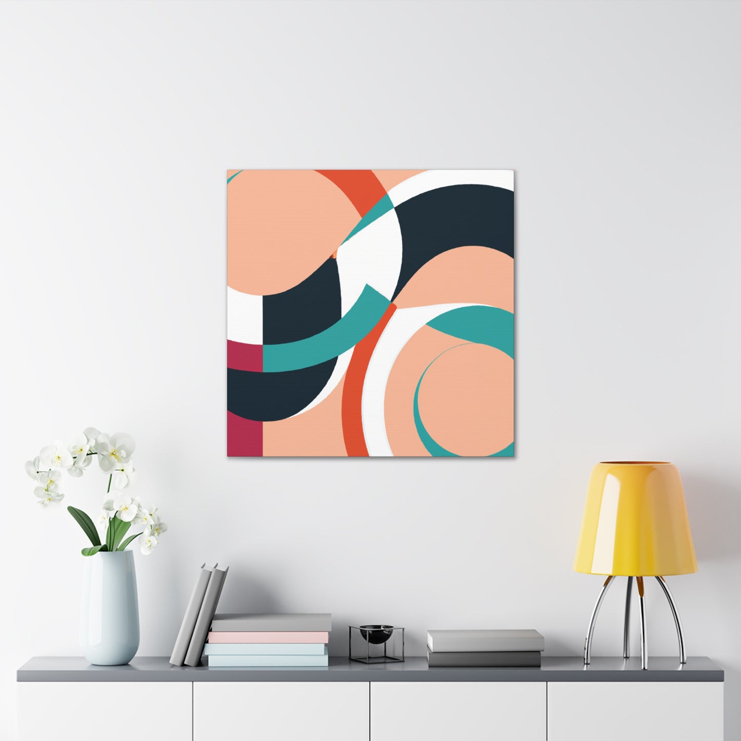 Groovy Geometrics - Midcentury - Canvas