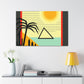 Sunny Day - Midcentury Canvas