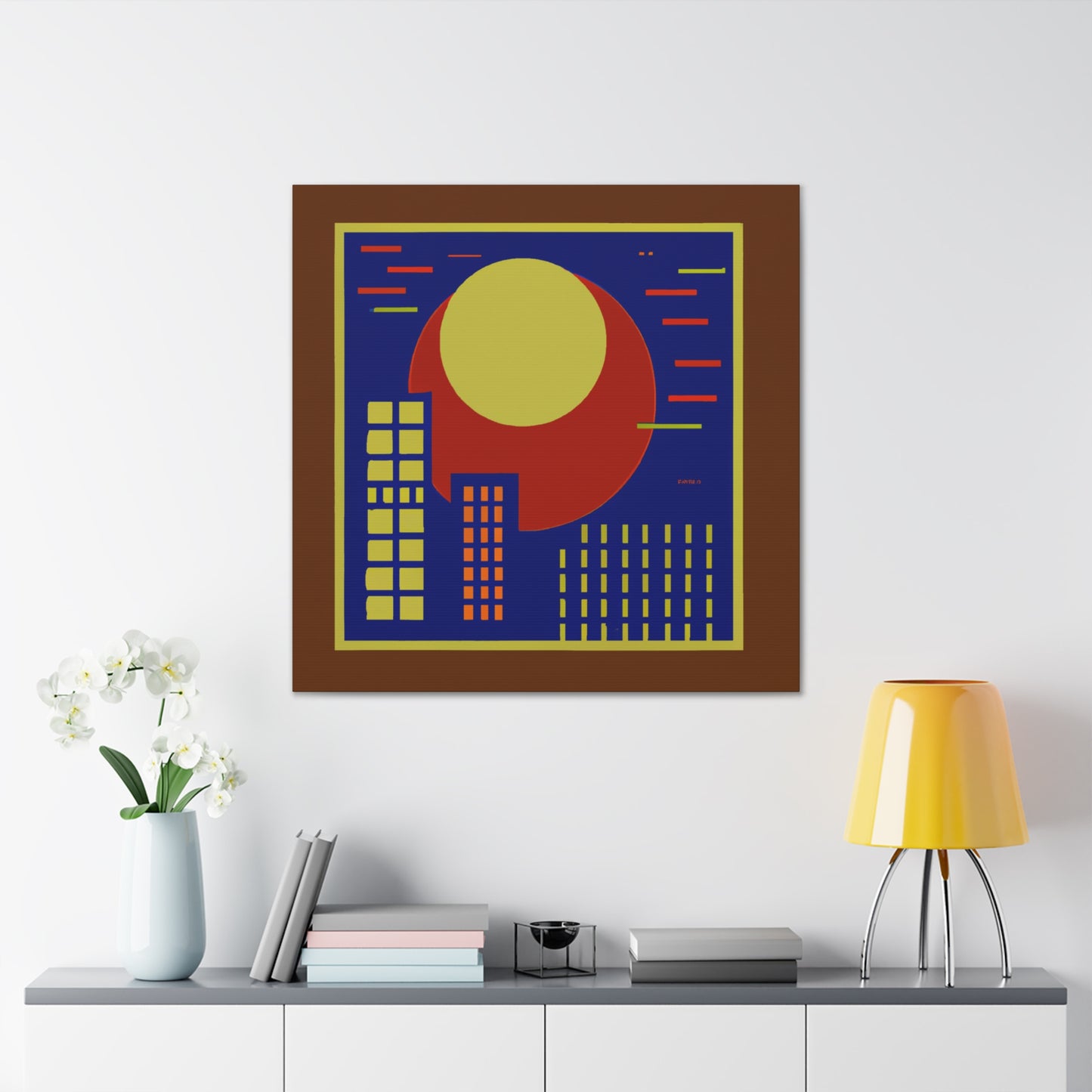 Varese Vinyl- Midcentury - Canvas