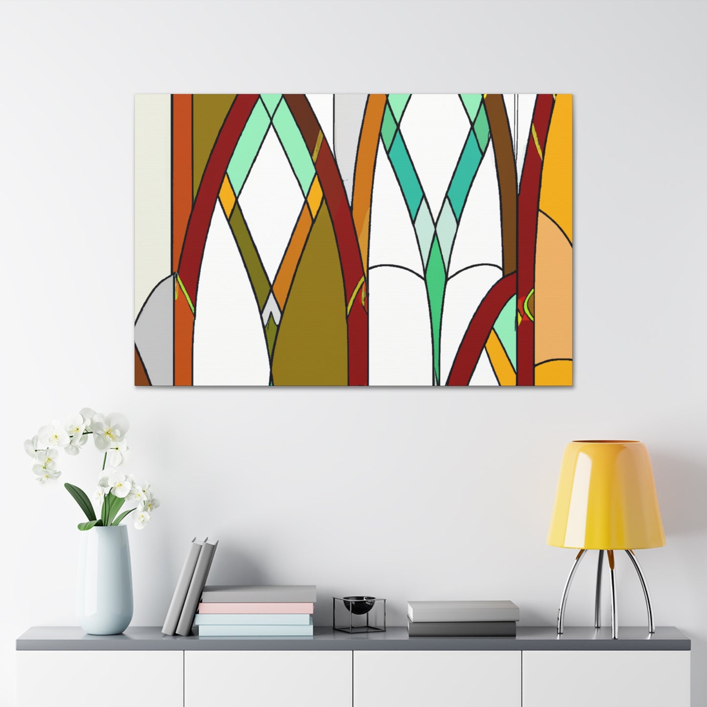 Arched- Glass Canvas