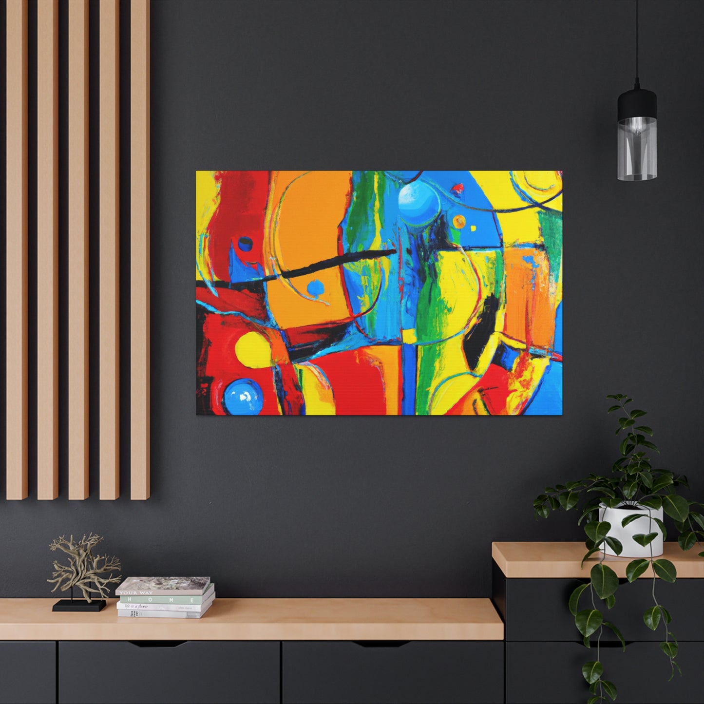 Cheery - Abstract Canvas
