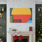 Sun Down- Midcentury Canvas